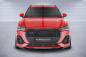 Preview: CSR Frontspoiler | Cup-Spoilerlippe mit ABE für Audi Q3 (F3) S-Line CSL665-L schwarz matt (Lackierung erforderlich)