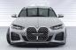 Preview: CSR Frontspoiler | Cup-Spoilerlippe mit ABE für BMW 4er (G26) / i4 M-Paket CSL668-L schwarz matt (Lackierung erforderlich)