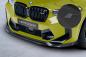 Preview: CSR Frontspoiler | Cup-Spoilerlippe mit ABE für BMW X3 (F97) CSL674-S schwarz matt strukturiert (keine Lackierung erforderlich)