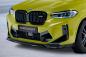 Preview: CSR Frontspoiler | Cup-Spoilerlippe mit ABE für BMW X3 (F97) CSL674-G Glossy schwarz Hochglanz (keine Lackierung erforderlich)