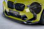 Preview: CSR Frontspoiler | Cup-Spoilerlippe mit ABE für BMW X3 (F97) CSL674-G Glossy schwarz Hochglanz (keine Lackierung erforderlich)