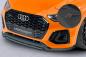 Preview: CSR Frontspoiler | Cup-Spoilerlippe mit ABE für Audi Q5 (FY/FYT) S-Line / SQ5 (FY) CSL677-L schwarz matt (Lackierung erforderlich)