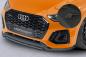 Preview: CSR Frontspoiler | Cup-Spoilerlippe mit ABE für Audi Q5 (FY/FYT) S-Line / SQ5 (FY) CSL677-M Carbon Look matt strukturiert (keine Lackierung erforderlich)