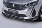 Preview: CSR Frontspoiler | Cup-Spoilerlippe mit ABE für Peugeot 3008 (2. Gen) CSL688-G Glossy schwarz Hochglanz (keine Lackierung erforderlich)