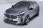 Preview: CSR Frontspoiler | Cup-Spoilerlippe mit ABE für Peugeot 3008 (2. Gen) CSL688-G Glossy schwarz Hochglanz (keine Lackierung erforderlich)