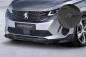 Preview: CSR Frontspoiler | Cup-Spoilerlippe mit ABE für Peugeot 3008 (2. Gen) CSL688-L schwarz matt (Lackierung erforderlich)