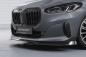 Preview: CSR Frontspoiler | Cup-Spoilerlippe mit ABE für BMW 2er (U06) Active Tourer CSL690-L schwarz matt (Lackierung erforderlich)