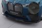 Preview: CSR Frontspoiler | Cup-Spoilerlippe mit ABE für BMW iX CSL691-M Carbon Look matt strukturiert (keine Lackierung erforderlich)