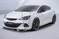 Preview: CSR Frontspoiler | Cup-Spoilerlippe mit ABE für Opel Astra J GTC CSL693-L schwarz matt (Lackierung erforderlich)