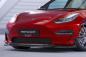 Preview: CSR Frontspoiler | Cup-Spoilerlippe mit ABE für Tesla Model 3 CSL702-M Carbon Look matt strukturiert (keine Lackierung erforderlich)