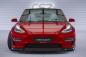 Preview: CSR Frontspoiler | Cup-Spoilerlippe mit ABE für Tesla Model 3 CSL702-M Carbon Look matt strukturiert (keine Lackierung erforderlich)