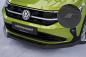 Preview: CSR Frontspoiler | Cup-Spoilerlippe mit ABE für VW Taigo (Typ CS) CSL703-S schwarz matt strukturiert (keine Lackierung erforderlich)
