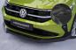 Preview: CSR Frontspoiler | Cup-Spoilerlippe mit ABE für VW Taigo (Typ CS) CSL703-C Carbon Look Hochglanz (keine Lackierung erforderlich)