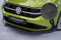 Preview: CSR Frontspoiler | Cup-Spoilerlippe mit ABE für VW Taigo (Typ CS) CSL703-L schwarz matt (Lackierung erforderlich)