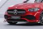 Preview: CSR Frontspoiler | Cup-Spoilerlippe mit ABE für Mercedes-Benz C-Klasse W206 / S206 CSL704-G Glossy schwarz Hochglanz (keine Lackierung erforderlich)
