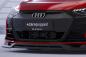 Preview: CSR Frontspoiler | Cup-Spoilerlippe mit ABE für Audi e-tron GT CSL708-L schwarz matt (Lackierung erforderlich)
