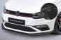 Preview: CSR Frontspoiler | Cup-Spoilerlippe mit ABE für VW Polo 5 (Typ 6C) GTI CSL709-G Glossy schwarz Hochglanz (keine Lackierung erforderlich)