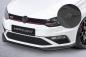 Preview: CSR Frontspoiler | Cup-Spoilerlippe mit ABE für VW Polo 5 (Typ 6C) GTI CSL709-L schwarz matt (Lackierung erforderlich)