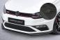 Preview: CSR Frontspoiler | Cup-Spoilerlippe mit ABE für VW Polo 5 (Typ 6C) GTI CSL709-M Carbon Look matt strukturiert (keine Lackierung erforderlich)