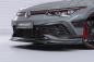 Preview: CSR Frontspoiler | Cup-Spoilerlippe mit ABE für VW Golf 8 (Typ CD) GTI Clubsport CSL711-L Lackierung erforderlich (schwarz matt)