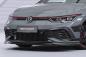Preview: CSR Frontspoiler | Cup-Spoilerlippe mit ABE für VW Golf 8 (Typ CD) GTI Clubsport CSL711-L Lackierung erforderlich (schwarz matt)
