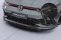 Preview: CSR Frontspoiler | Cup-Spoilerlippe mit ABE für VW Golf 8 (Typ CD) GTI Clubsport CSL711-G Glossy schwarz glänzend (keine Lackierung erforderlich)