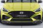 Preview: CSR Frontspoiler | Cup-Spoilerlippe mit ABE für Hyundai I30 (PD) N / N-Line CSL714-L schwarz matt (Lackierung erforderlich)