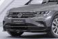 Preview: CSR Frontspoiler | Cup-Spoilerlippe mit ABE für VW Tiguan 2 (Typ AD) CSL717-M Carbon Look matt strukturiert (keine Lackierung erforderlich)