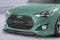 Preview: CSR Frontspoiler | Cup-Spoilerlippe mit ABE für Hyundai Veloster MK1 Turbo CSL719-G Glossy schwarz Hochglanz (keine Lackierung erforderlich)