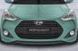 Preview: CSR Frontspoiler | Cup-Spoilerlippe mit ABE für Hyundai Veloster MK1 Turbo CSL719-G Glossy schwarz Hochglanz (keine Lackierung erforderlich)