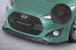 Preview: CSR Frontspoiler | Cup-Spoilerlippe mit ABE für Hyundai Veloster MK1 Turbo CSL719-M Carbon Look matt strukturiert (keine Lackierung erforderlich)