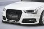 Preview: CSR Frontspoiler | Cup-Spoilerlippe mit ABE für Audi A4 B8 (Typ 8K) CSL723-L Lackierung erforderlich (schwarz matt)