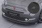 Preview: CSR Frontspoiler | Cup-Spoilerlippe mit ABE für Fiat 500 CSL749-S schwarz matt strukturiert (keine Lackierung erforderlich)