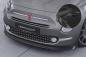 Preview: CSR Frontspoiler | Cup-Spoilerlippe mit ABE für Fiat 500 CSL749-G Glossy schwarz Hochglanz (keine Lackierung erforderlich)