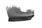Preview: CSR Frontspoiler | Cup-Spoilerlippe mit ABE für Fiat Panda 3 (Typ 312/319) CSL753-G Glossy schwarz Hochglanz (keine Lackierung erforderlich)