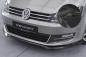 Preview: CSR Frontspoiler | Cup-Spoilerlippe mit ABE für VW Sharan 2 (7N) CSL757-C Carbon Look Hochglanz (keine Lackierung erforderlich)