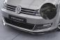 Preview: CSR Frontspoiler | Cup-Spoilerlippe mit ABE für VW Sharan 2 (7N) CSL757-G Glossy schwarz Hochglanz (keine Lackierung erforderlich)