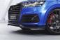 Preview: CSR Frontspoiler | Cup-Spoilerlippe mit ABE für Audi Q7 (4M) S-Line / SQ7 (4M) CSL758-L schwarz matt (Lackierung erforderlich)