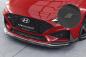 Preview: CSR Frontspoiler | Cup-Spoilerlippe mit ABE für Hyundai I30 (PD) N / N-Line CSL763-S schwarz matt strukturiert (keine Lackierung erforderlich)
