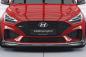 Preview: CSR Frontspoiler | Cup-Spoilerlippe mit ABE für Hyundai I30 (PD) N / N-Line CSL763-L schwarz matt (Lackierung erforderlich)