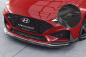 Preview: CSR Frontspoiler | Cup-Spoilerlippe mit ABE für Hyundai I30 (PD) N / N-Line CSL763-C Carbon Look Hochglanz (keine Lackierung erforderlich)