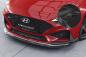 Preview: CSR Frontspoiler | Cup-Spoilerlippe mit ABE für Hyundai I30 (PD) N / N-Line CSL763-G Glossy schwarz Hochglanz (keine Lackierung erforderlich)