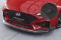 Preview: CSR Frontspoiler | Cup-Spoilerlippe mit ABE für Hyundai I30 (PD) N / N-Line CSL763-M Carbon Look matt strukturiert (keine Lackierung erforderlich)