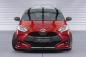Preview: CSR Frontspoiler | Cup-Spoilerlippe mit ABE für Toyota Yaris (XP21) CSL765-S schwarz matt strukturiert (keine Lackierung erforderlich)