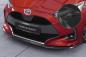 Preview: CSR Frontspoiler | Cup-Spoilerlippe mit ABE für Toyota Yaris (XP21) CSL765-G Glossy schwarz Hochglanz (keine Lackierung erforderlich)