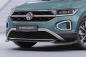 Preview: CSR Frontspoiler | Cup-Spoilerlippe mit ABE für VW T-Roc (A1) Facelift CSL766-L Lackierung erforderlich (schwarz matt)