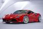 Preview: CSR Frontspoiler | Cup-Spoilerlippe mit ABE für Ferrari F8 Tributo / Spider CSL767-L schwarz matt (Lackierung erforderlich)