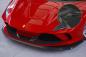 Preview: CSR Frontspoiler | Cup-Spoilerlippe mit ABE für Ferrari F8 Tributo / Spider CSL767-C Carbon Look Hochglanz (keine Lackierung erforderlich)