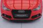 Preview: CSR Frontspoiler | Cup-Spoilerlippe mit ABE für Audi A1 (8X) S-Line CSL773-L schwarz matt (Lackierung erforderlich)
