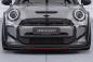 Preview: CSR Frontspoiler | Cup-Spoilerlippe mit ABE für Mini F56 Cooper SE CSL775-G Glossy schwarz Hochglanz (keine Lackierung erforderlich)